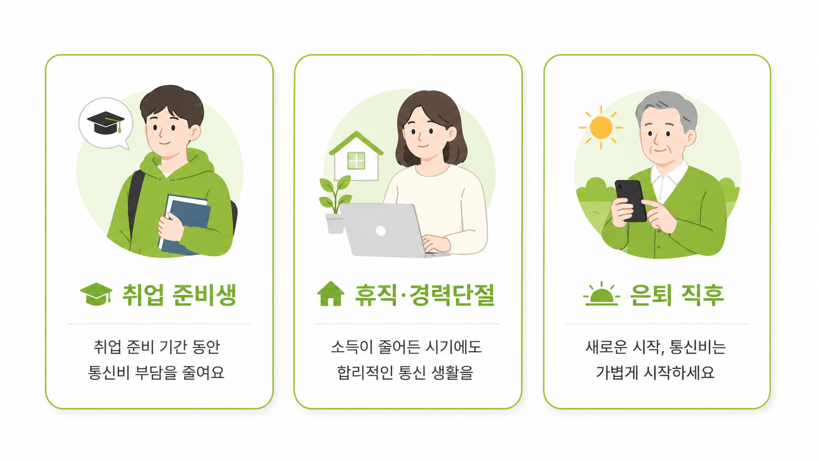 무직자 선불폰 개통 취준생 휴직 은퇴 상황별 사례